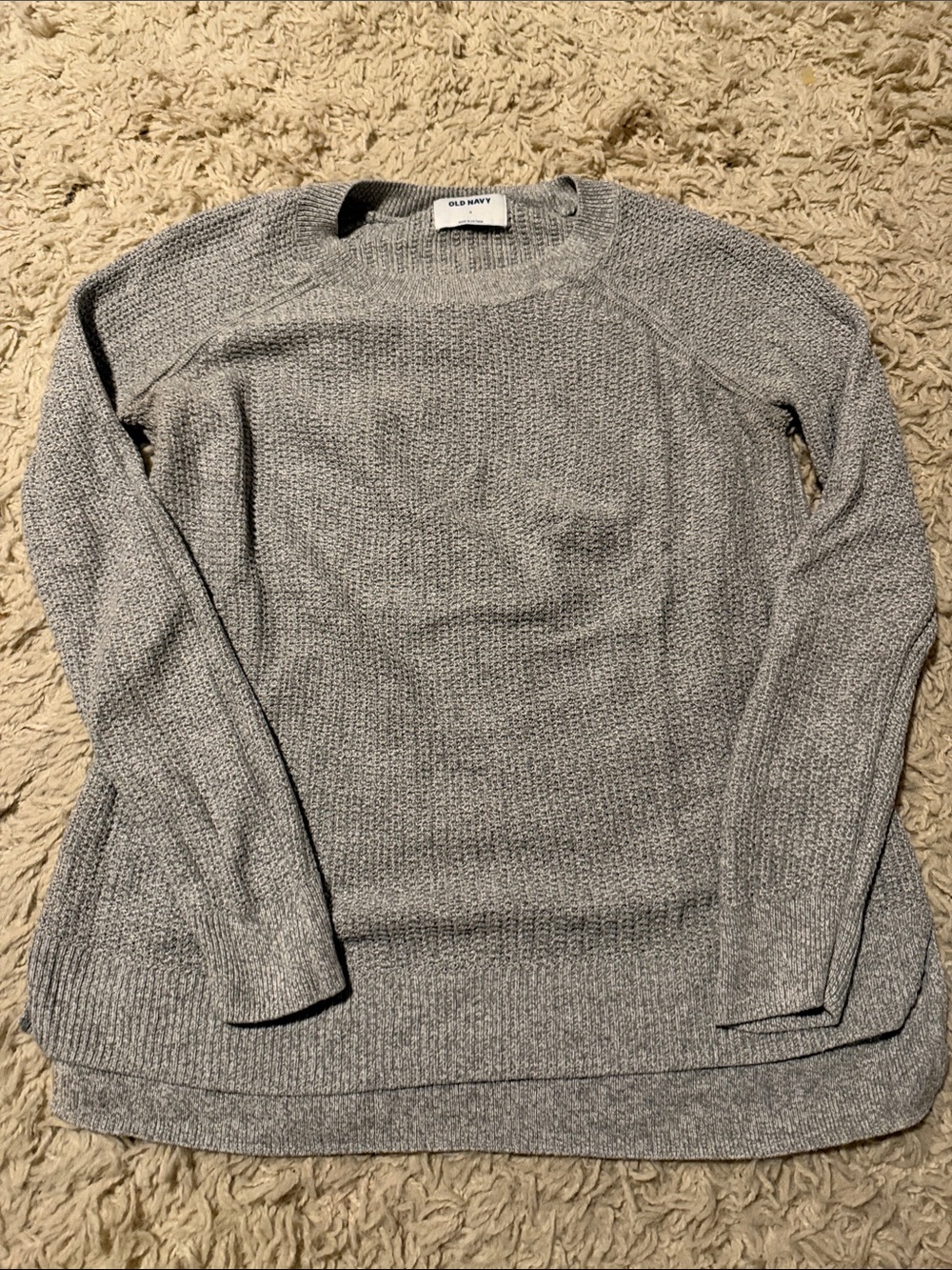 Old Navy Gray Crewneck Sweater